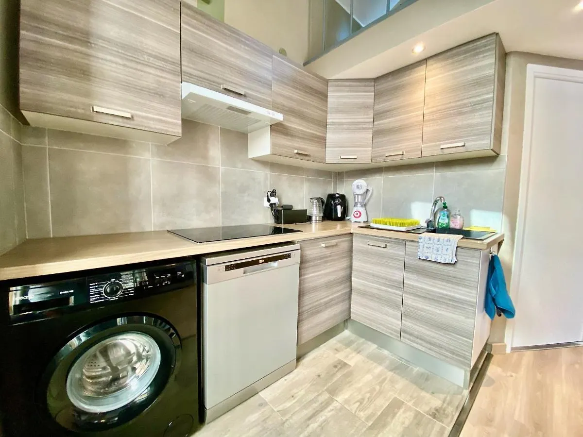 Lovely & Sunny Loft Heart Of Nice With A/C! Frankrike